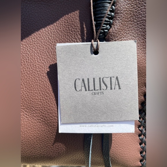 NWT Callista Bicolor Topstitch Mini Tote
Bag - Picture 5 of 14